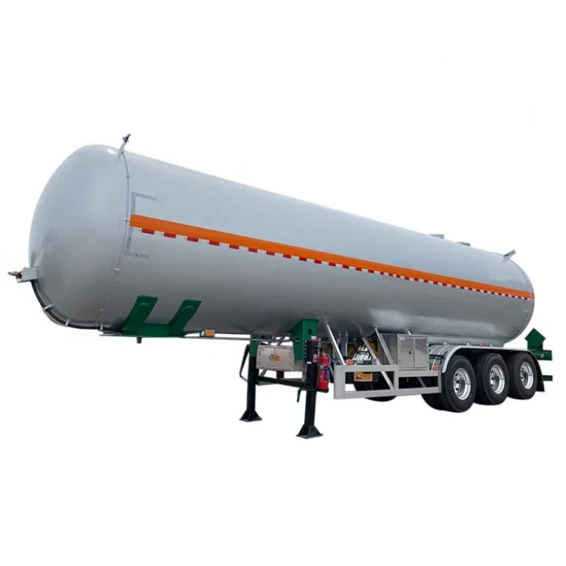 Improved 40m3 Cryogenic LCO2 Tank Semi-Trailer High-purity Cryogenic Liquid CO2 Transportation Tanker Trailer