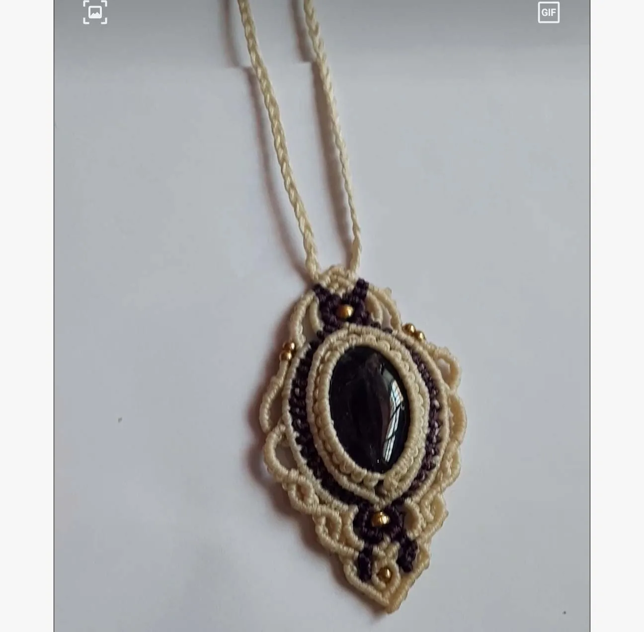 Most popular Jewelry Oval Shaped Black Onyx Gems Necklace Women Jewelry Boho Rop Jewelry Hot Selling Chrissie Day Gift