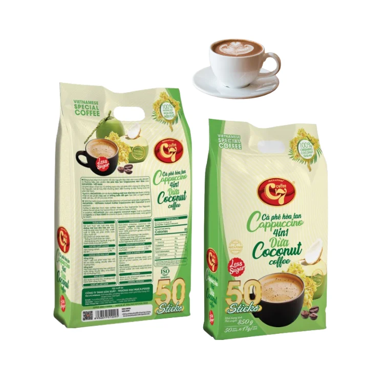 Instant Coffee Powder Making Coffee Powder Using With Hot Water Mix Coconut Milk Powder Made In Vietnam Manufacturer