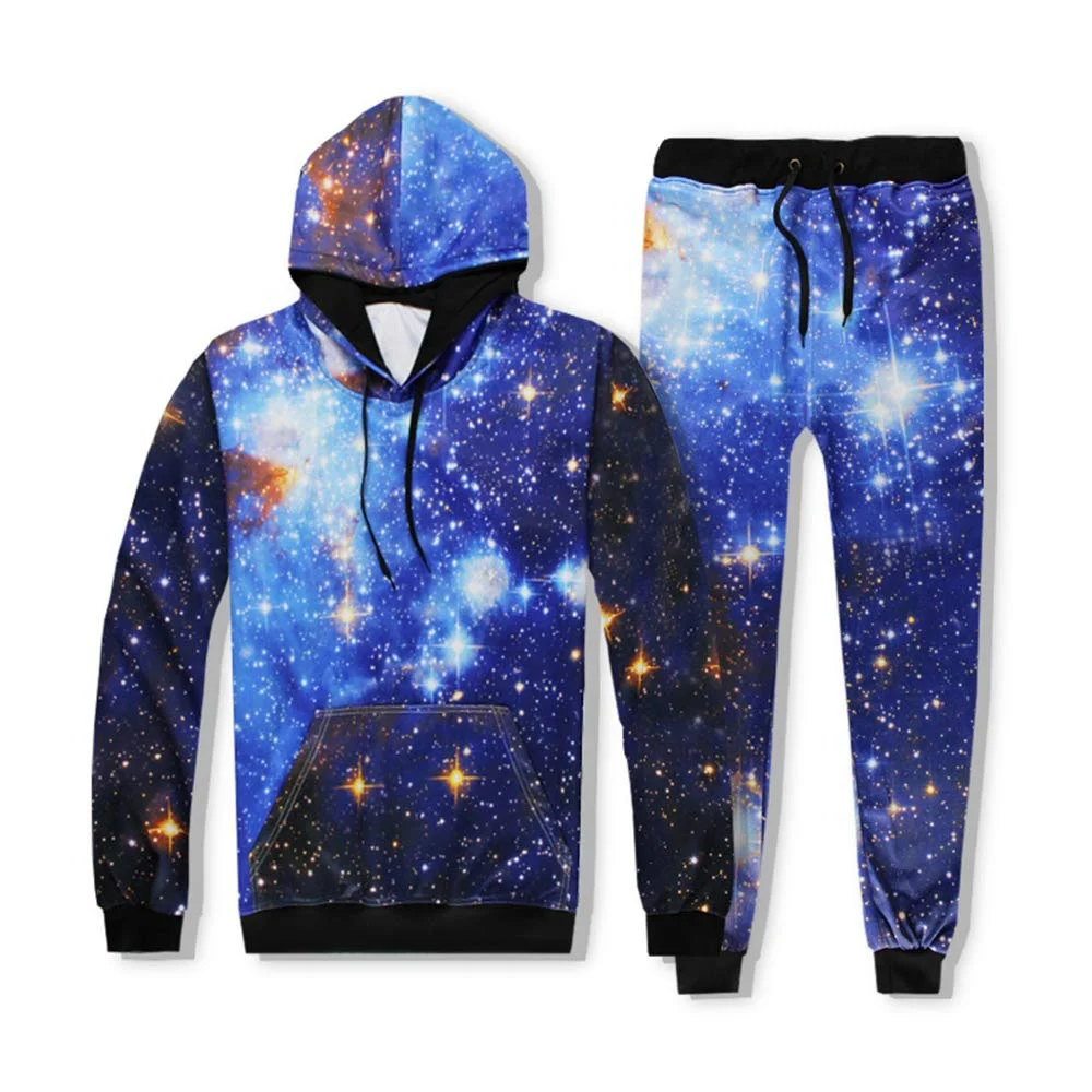 Sublimated Your Own Design Quick Dry Breathable Sports OEM Tracksuit Set Custom Sublimated Sweat Suits 100% Polyester
