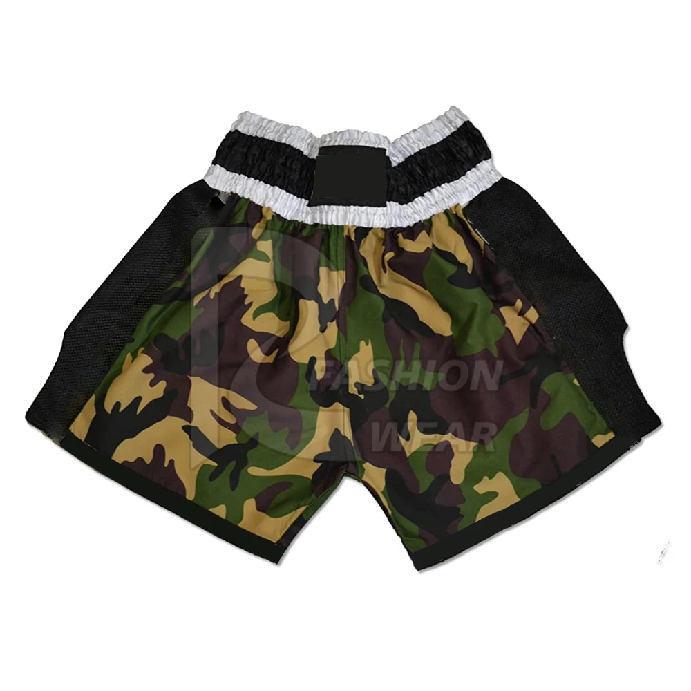 Customized Factory Made Cheap Muay Thai Short Men Fighting Shorts Martial Arts Wear Sportswear BOXING Custom Designs