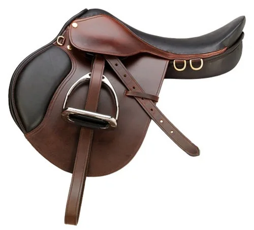 Best quality English Horse Saddle rocking Horse Riding Saddle horse saddle for sale Manufacturer of English good quality leather