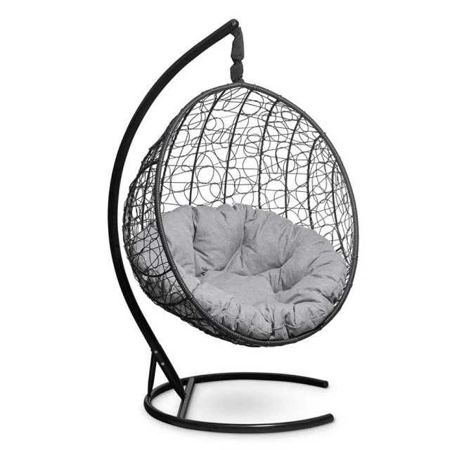 Cheap Round Balcony Garden Swing Chair Outdoor Furniture Patio Swings Hanging Rattan Egg Chair