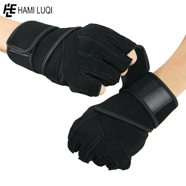 wholesale Fingerless Bike Cycling Bicycle Gloves Half Finger GYM Sport Gloves Fitness Gloves