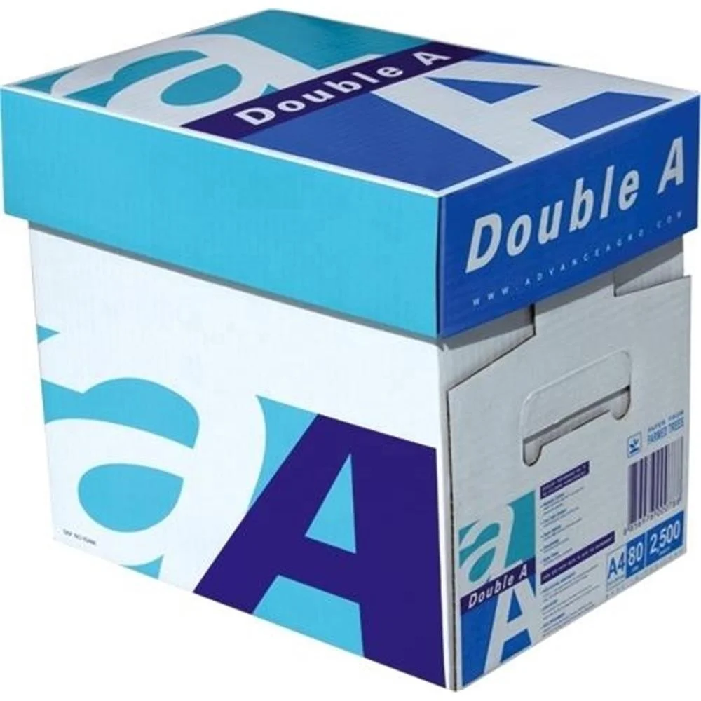 A4 Size White Double AA A4 Copy Paper 80 gsm 75 gsm 70gsm/ Quality White