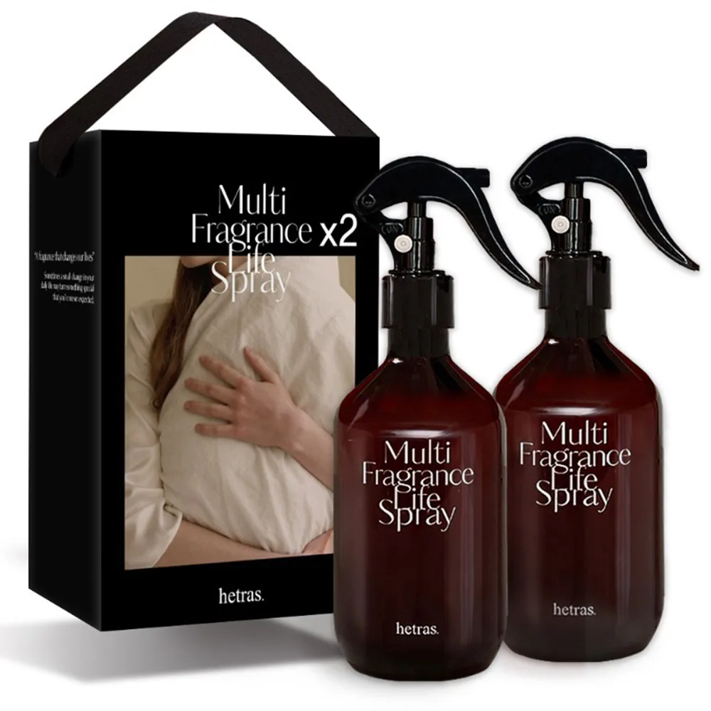Fragrance Products wholesale HETRAS Multi Fragrance Life Spray 2ea[600ml] Flower Shop Odor Removal Maintaining Hygiene