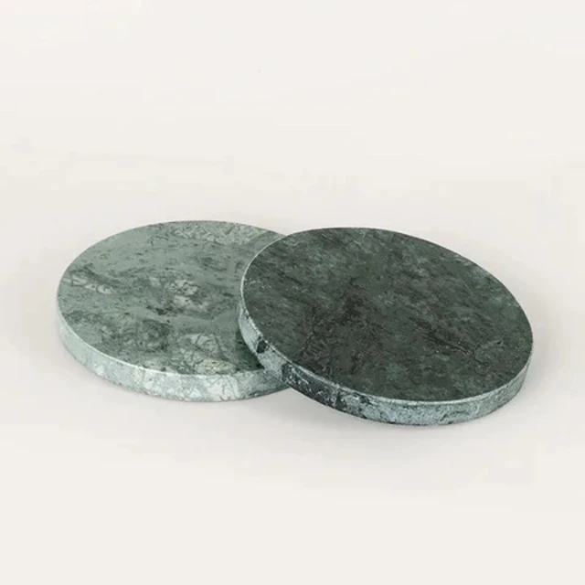 Customized Creative Marble Glass Coaster Set Gift Low Price Most Demanding Marble Glass Coasters For Dinning Table Use