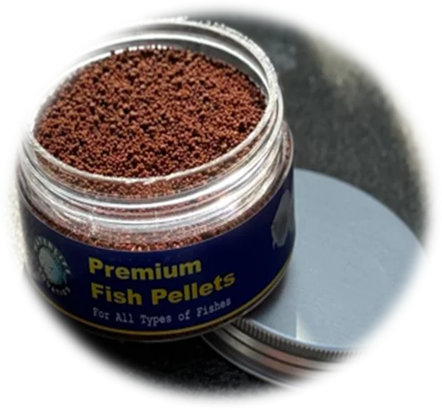 Premium Healthy High-Protein Fish Food Pellets Floating Treat-Attractive for Freshwater Aquatic Plants Live Aquarium Soil Bags