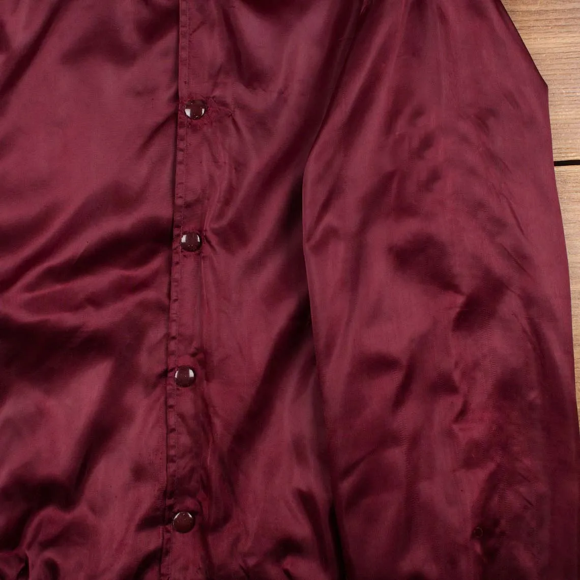 Red Satin Super Quality Baseball Jacket Sports Wear Letterman College Varsity Satin Bomber Jacket