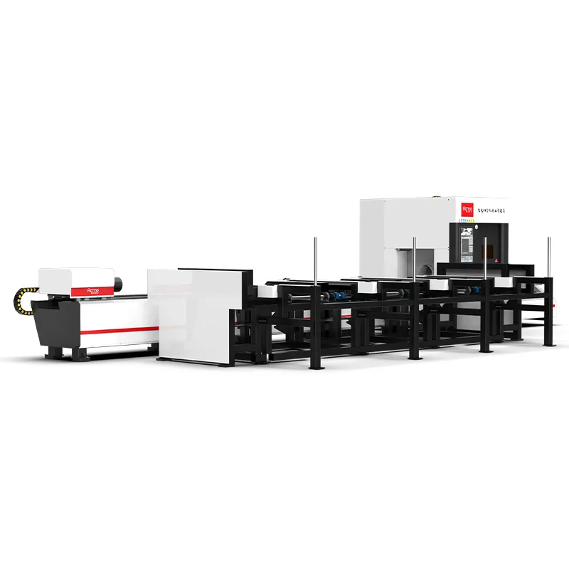 3000W 4000W 6000W 8000W Auto Feeding Tube Metal Laser Cutting Machine For Carbon Steel Tube Price
