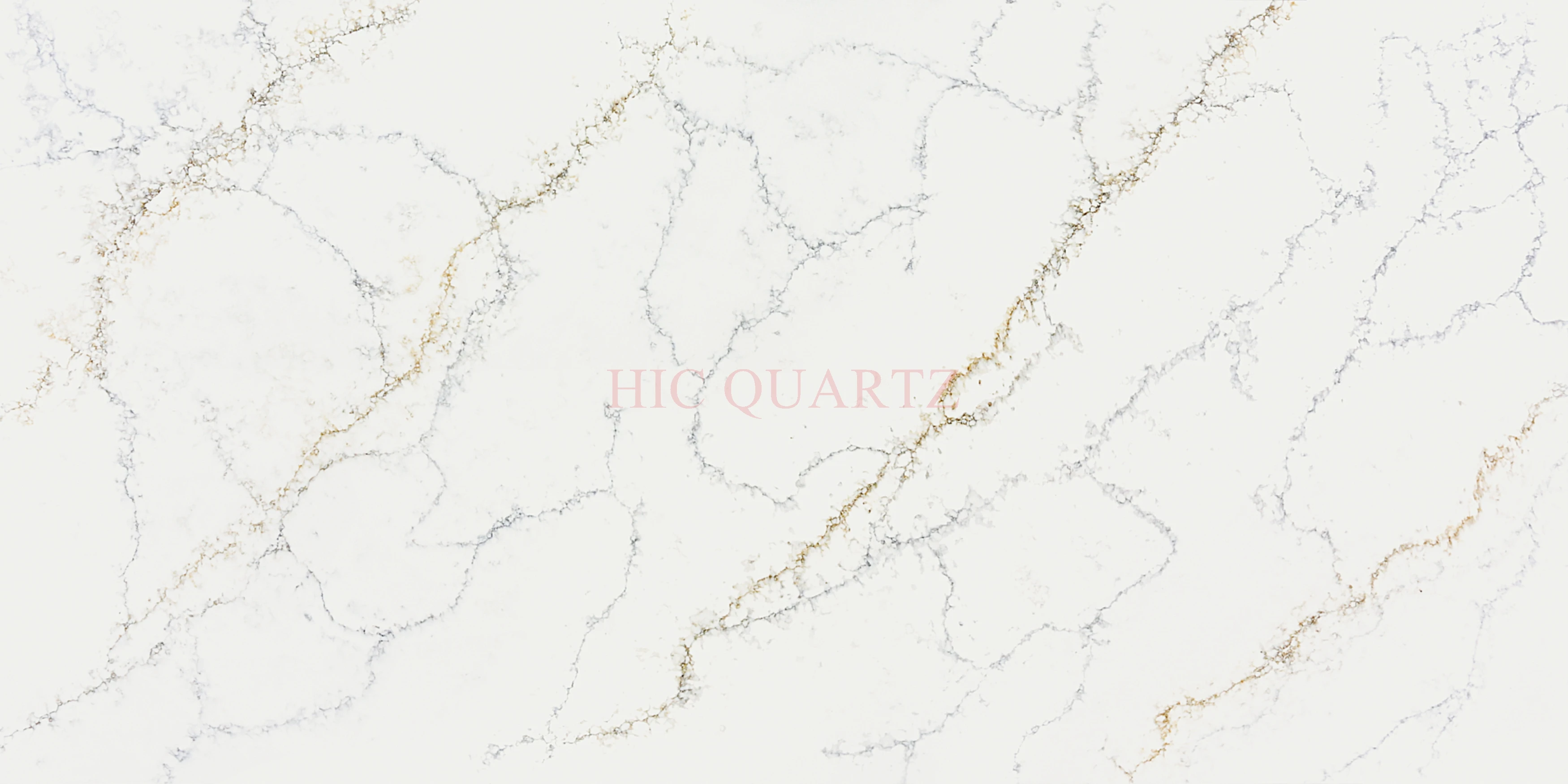 Gold Veins Engineered Quartz Stone Marble Style for Kitchen Countertops Floor Tile Vanity Kitchen Island Wholesale Price Slab