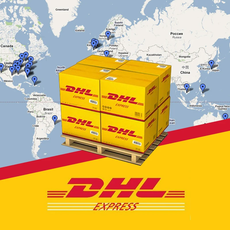 Door to door DHL express service from China to the United States