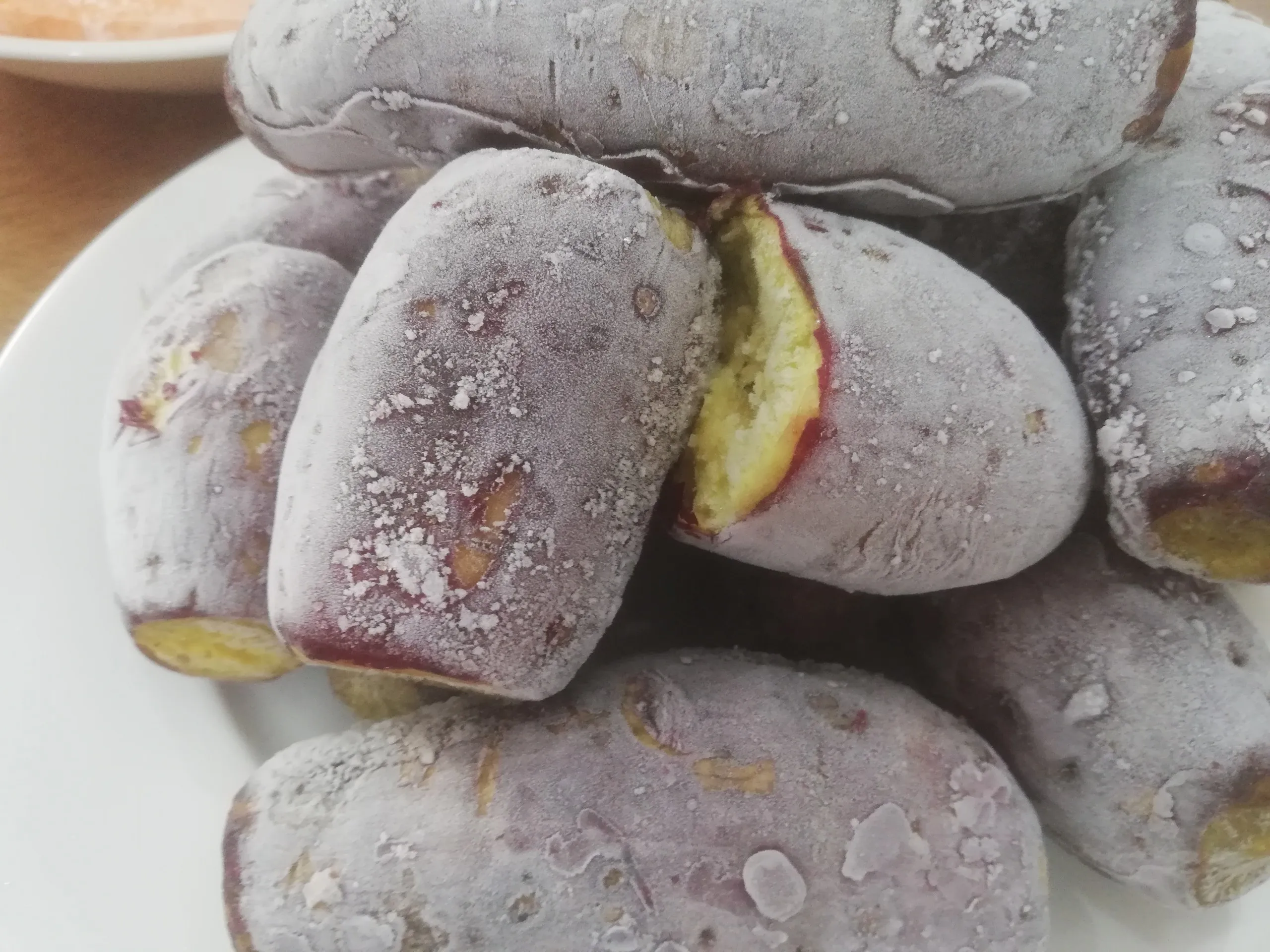 Замороженный сладкий картофель для картофеля фри и супа-Горячая Распродажа замороженный высококачественной здоровой пищи напитков микс салат