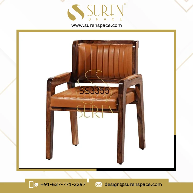 Top Selling Wooden Chair 100% Genuine Quality Comfortable Chair for Indoor Use Available with Custom Logo at Best Price