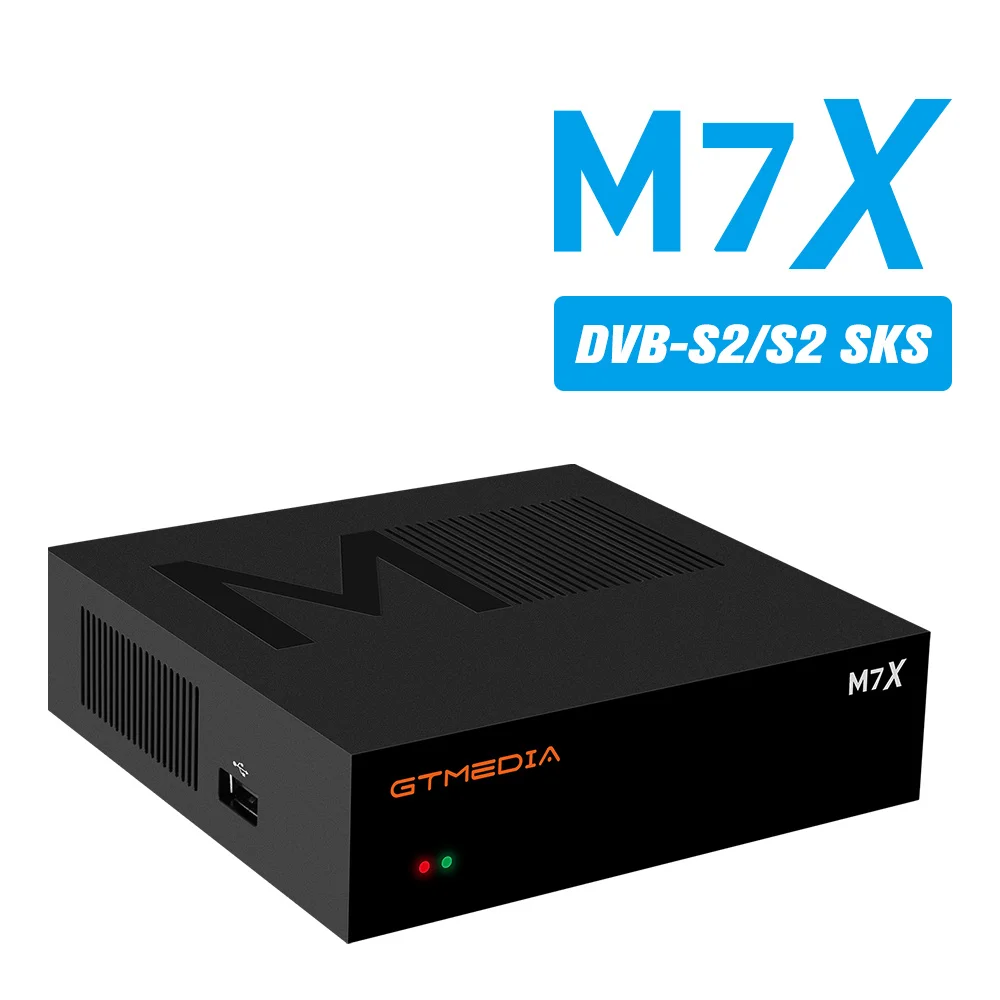 Новинка 2022 GTMEDIA M7X поддержка SKS DVBS2 VCM/ACM/многопотоковый HEVC Main 8 профильная кабина Twin
