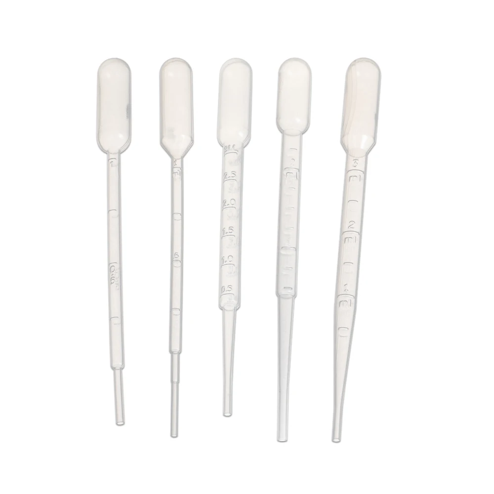 1 ml pasteur pipette plastic graduated pasteur transfer pipette
