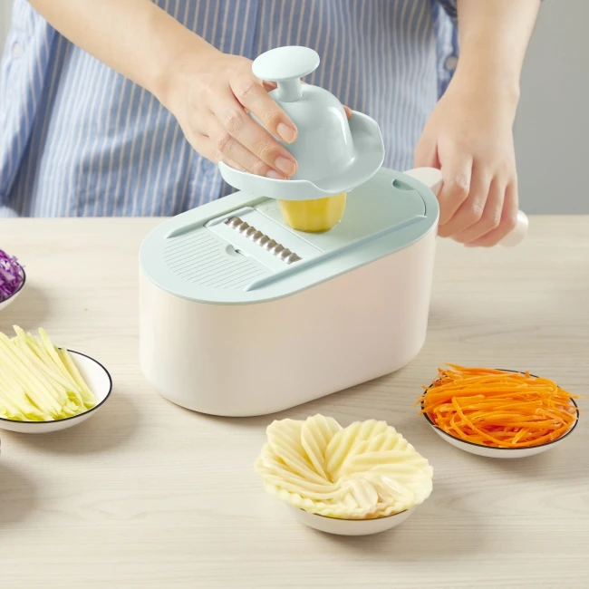 Hot choice Top selling Yoko multifunctional vegetable grater For kitchen Plastic Kitchenware Cabbage Grater Multi use BPA free