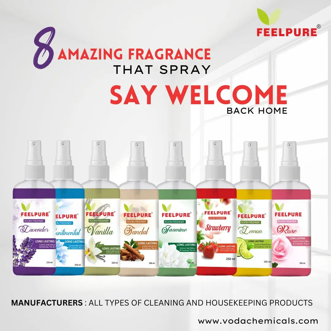 Room Freshener 200 ML Spray Customized Fragrance Rose Lavender Continental Sandal Strawberry Premium Grade Room Freshener