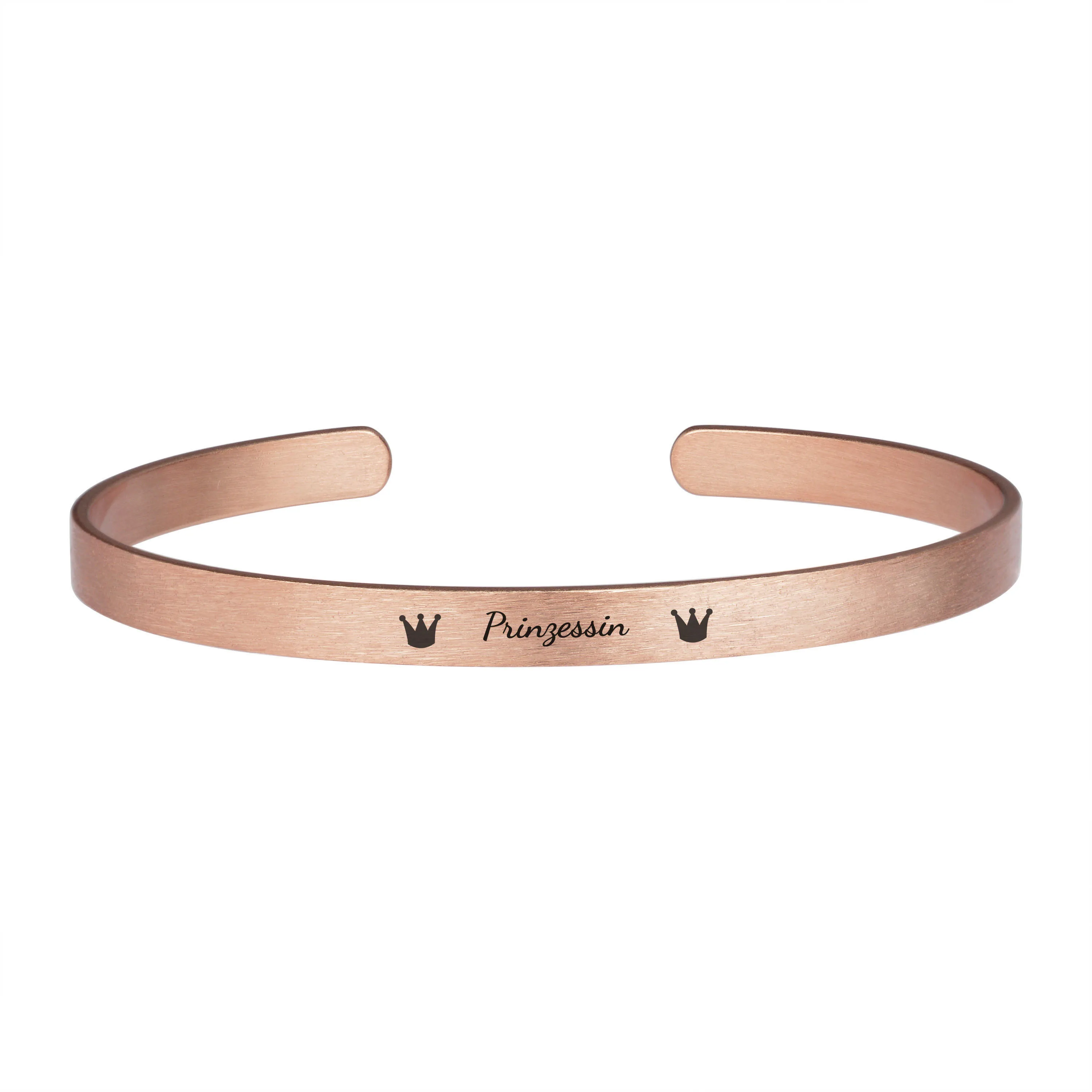 Custom Writing Inlay Blank Jewelry Open Writing Bracelet Gold Plated Blank Cuff Cuff Bracelets For Engraving