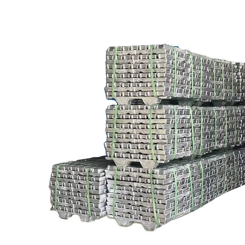 Very Cheap Price Aluminum ingots A7 99.7% and Pure Ingot Aluminum A8 99.8% for Sale from China