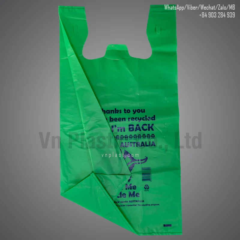 Полиэтиленовый пакет для футболок из полиэтилена HDPE/Сумка упаковки с логотипом на заказ перфорированный жилет пластиковые пакеты изготовленные во