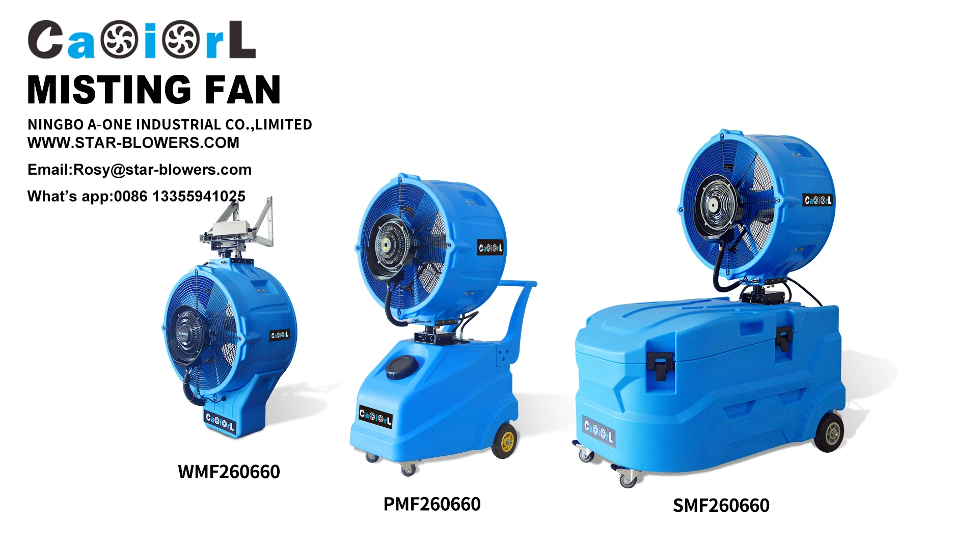 103 Gallon High Velocity Industrial Water Mist Fan Portable Evaporative Misting Coolers Oscillating Evaporative Cooling Fan