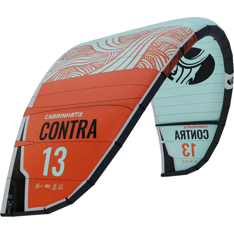 Surfkite Carbrinha Colorful Kite CONTRA 3 STRUT 12m For Kiteboarding & Kitesurfing