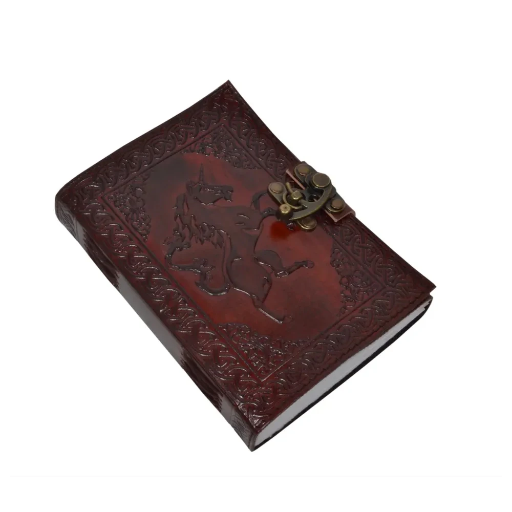 Новый блокнот с тиснением и принтом лошадей, блокнот из натуральной кожи для беременных, журнал с индивидуальным принтом для мужчин и женщин