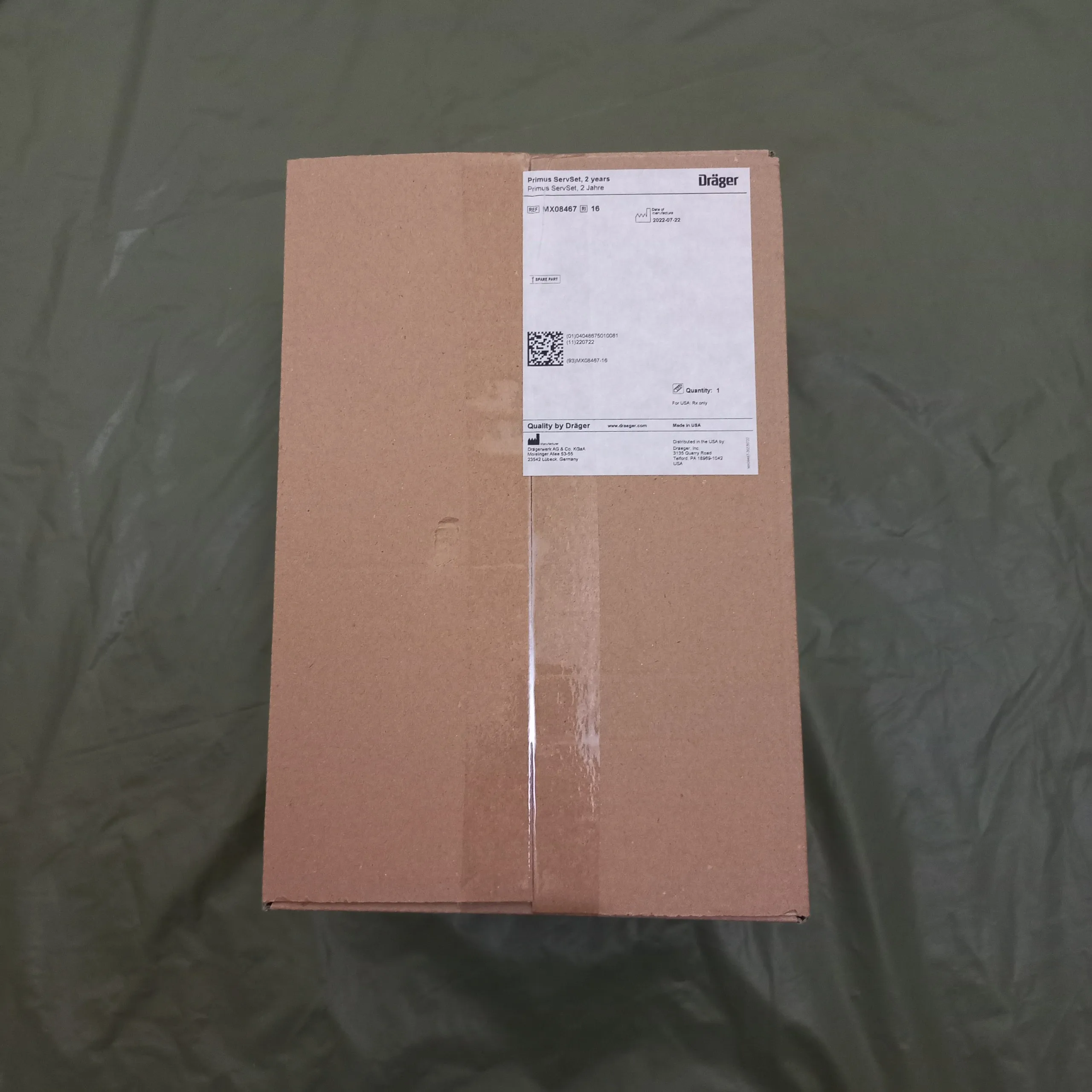 Drager MX08878 Maintenance kit COSY 2n, 2y