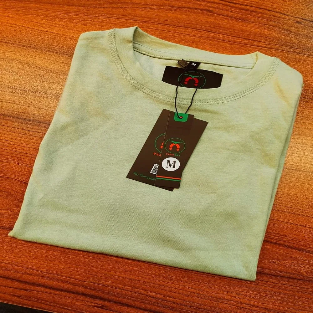 Summer Casual Breathable 100%Cotton tshirt spandex Plain Short Sleeves Casual solid color Cotton Outfits T shirt from Bangladesh