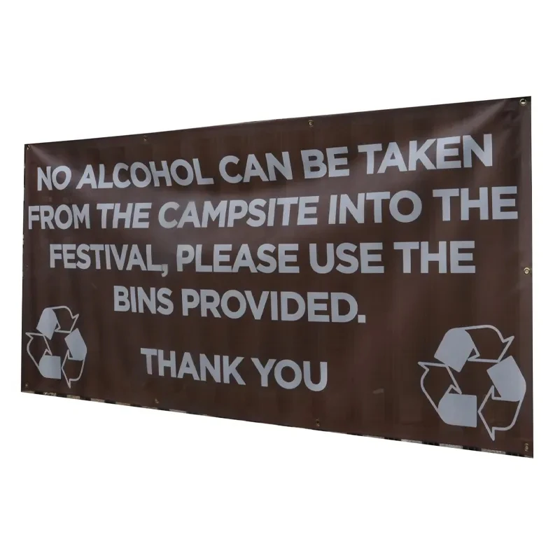 Advertising Promotional Flag Banner Sublimation Custom Outdoor Hanging Sport Event Advertising Banners