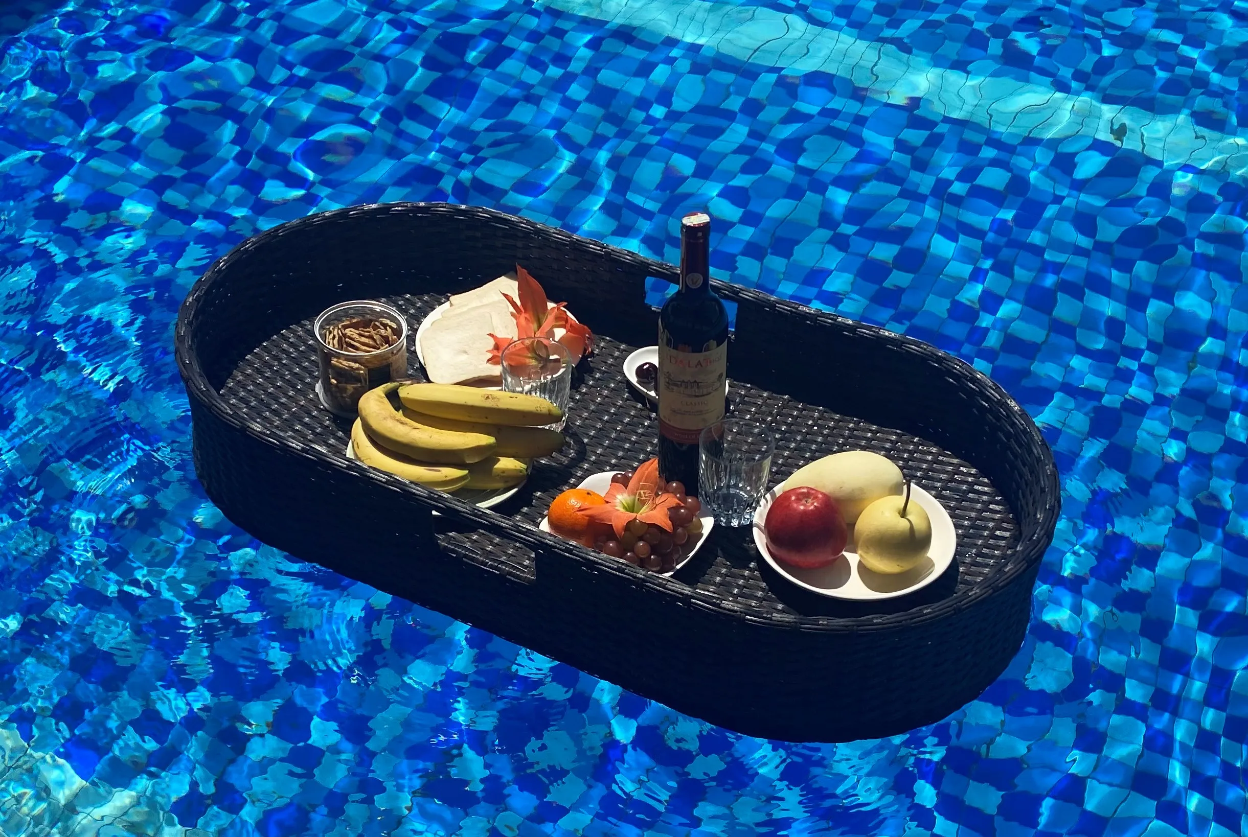 Floating Tray, Rattan Floating Breakfast Tray Made in Viet Nam