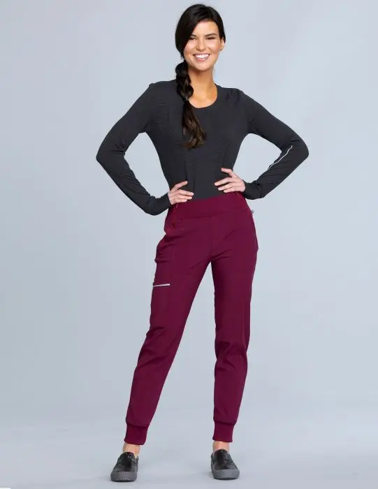 High Quality Women Scrubs Spandex Stretch Nurses Medical Christmas Pattern Prints Tops Uniform Christmas Scrubs