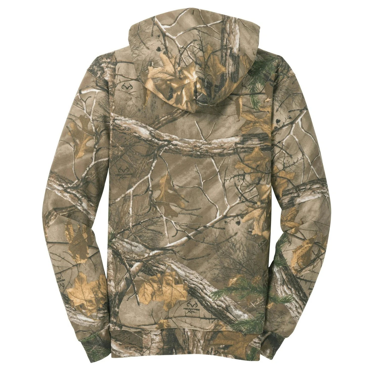 OEM Manufacturers Drop Shoulder 100% Cotton Heavyweight Palm Tree Camo Hunting Jungle Print Camping Zipper Hoodies For Men