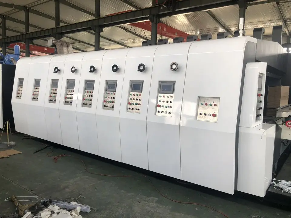 QH-casemaker corrugated carton box flexo printer slotter folder gluer bundling machines