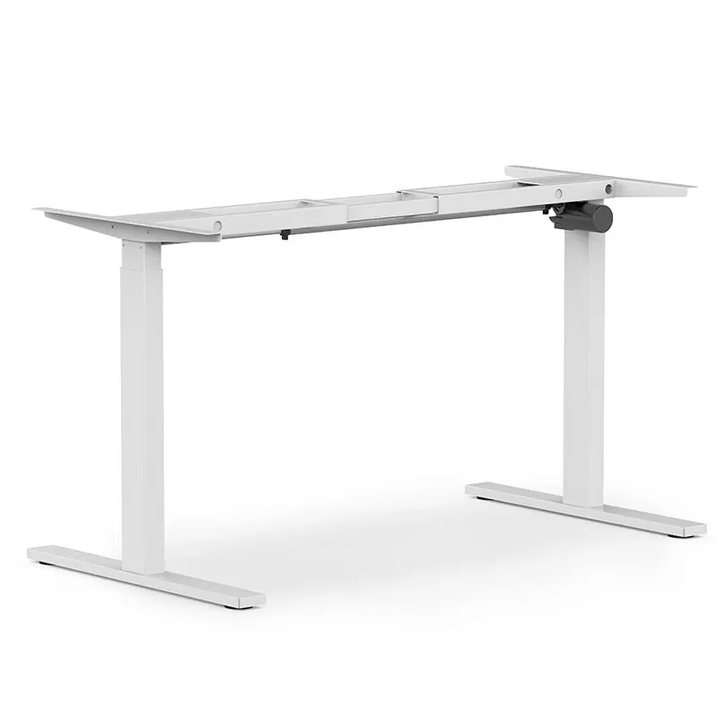 Office Ergonomic Standing Table Legs Electrical 1800 Modern Stand Up Computer Single Motor Desk Frame With Lift Mechanism