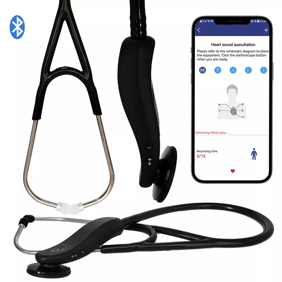 CE approved  digital  estetoscopio wireless stetoscope medical electronic stethoscopes  for doctors