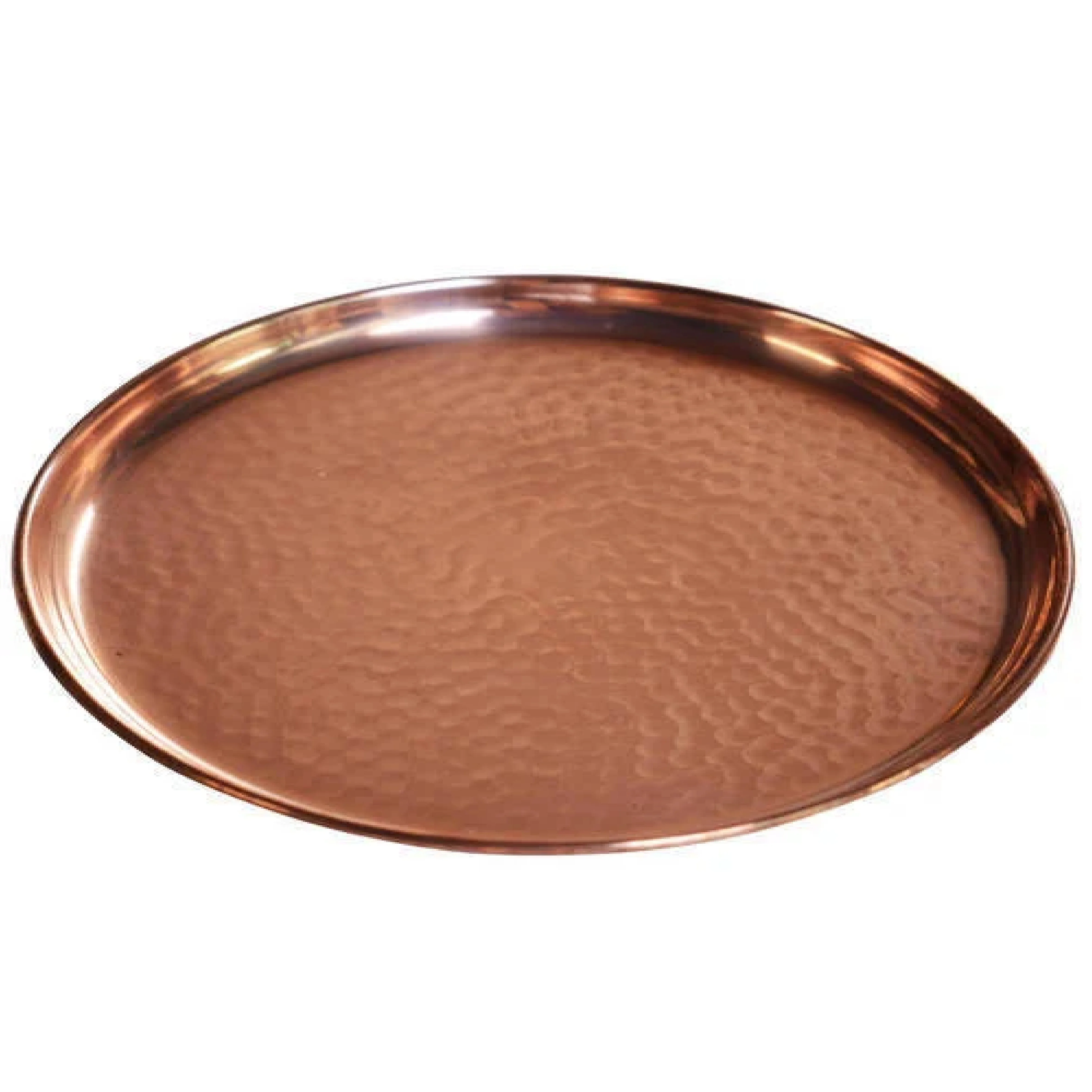 Copper Hammered Serving Plates Reasonable Prices Copper Metal Sieving Plate Highest Quality Pure Copper Serving Plate