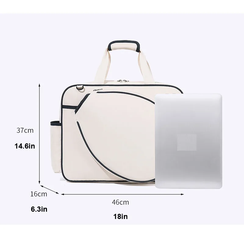 Wholesale Custom Logo PickleBall Badminton Racquet Paddle Tote Beach Tennis Padel Racket Bag For Women