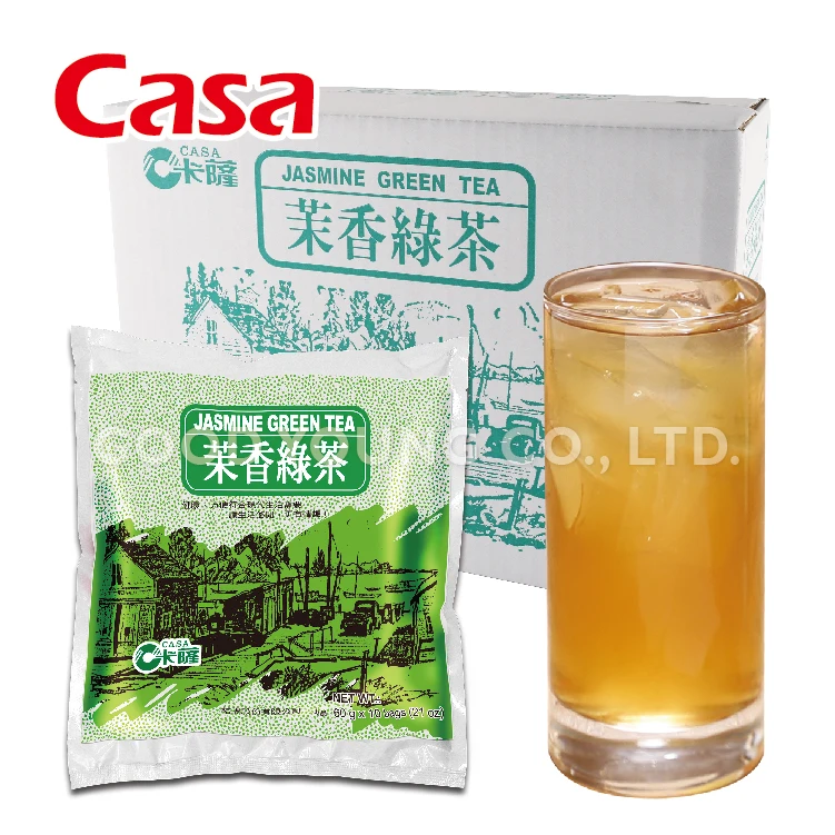 OEM Bubble Tea Ingredients for Boba Tea Shop Catering Jasmine Green Tea Bag
