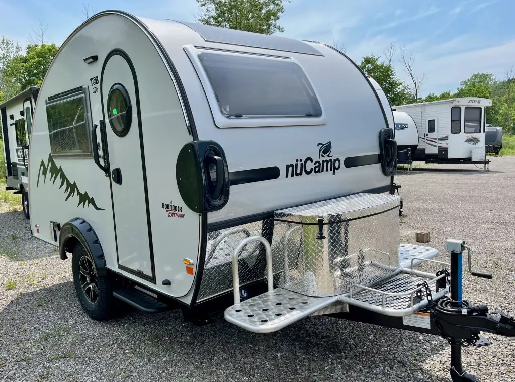 Original Sealed SALE BUY 3 Take 1 Free 2024 NU CAMP BAREFOOT Teardrop Trailers Mini Camper Carava Mobile Travel Home For Sale