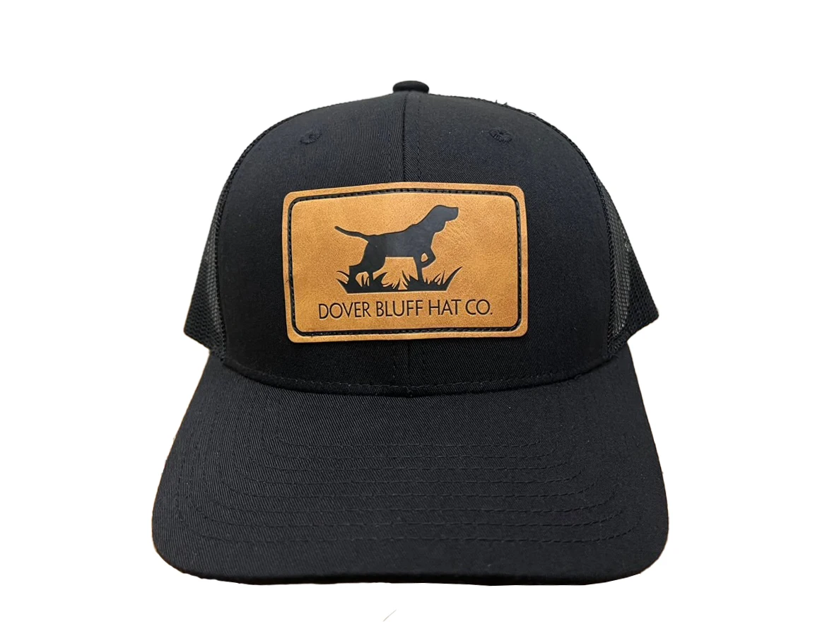 Custom Logo Leather Patch 6 Panels Trucker Hats Outdoor Unisex Mid Profile Classic Sport Caps OEM Vietnam Headwear Hunting Caps