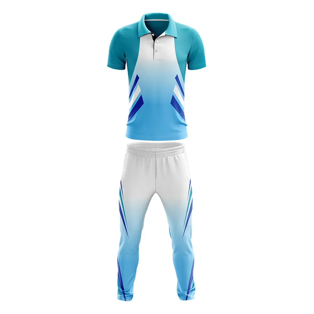 Your Own Logo Private Label Men Cricket Uniforms / Top Trending Custom Manufacture Cricket Uniforms For Men