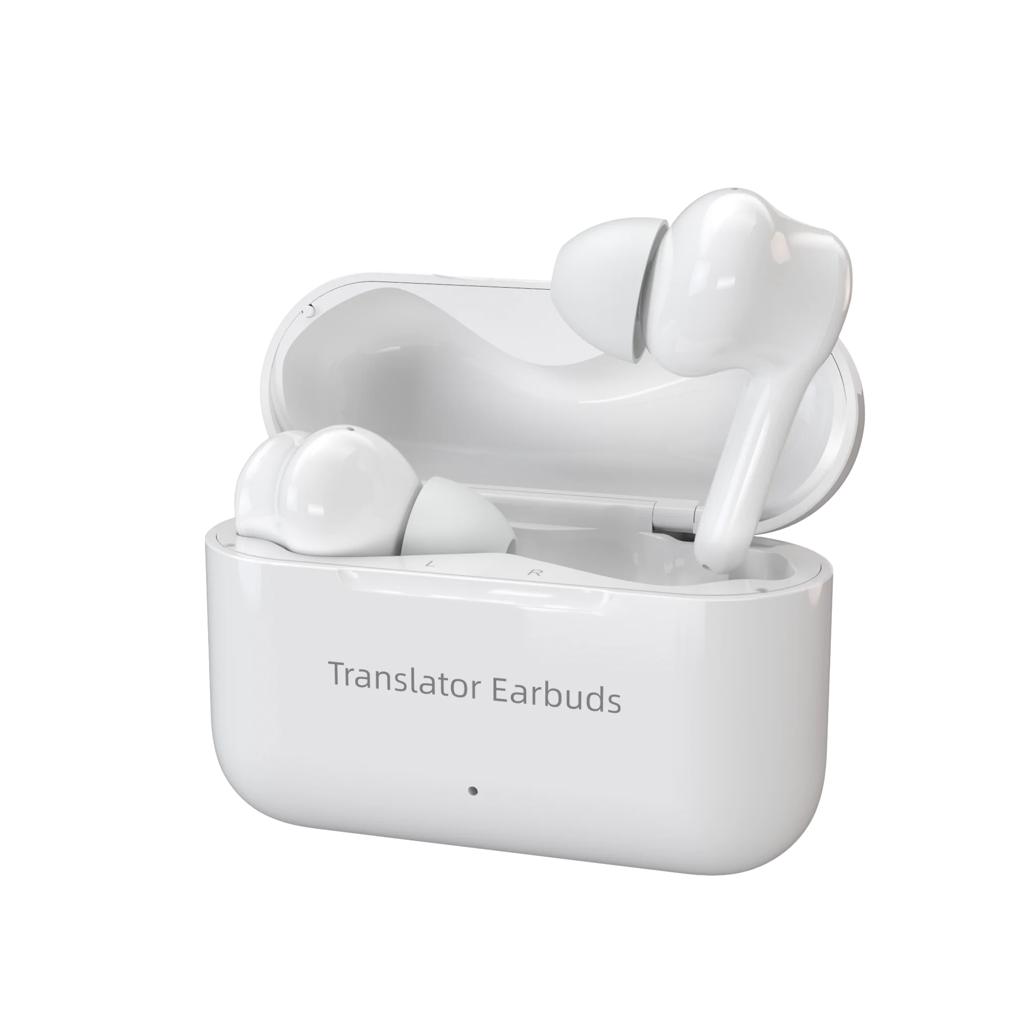 Smart Translator Device Voice Wireless Translate Earphone With Charging Case 144 Language Online Translation Earbuds