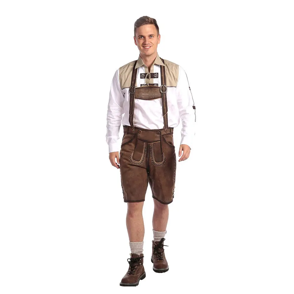 German Traditional Shorts Bavarian Style Customized Lederhosen Shorts Bermuda Shorts Made With Tanned Leather For Boys