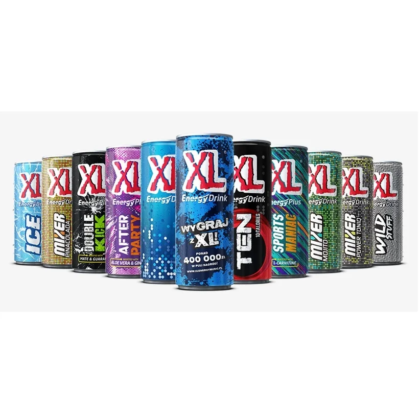 XL Energy Drinks 8.4 FL Oz Perfect Energy Drink 24 Pack