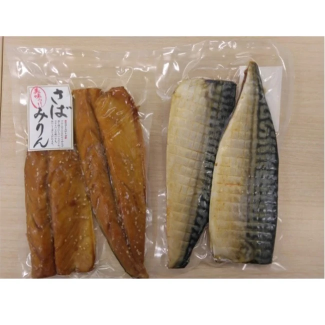 Fresh Dried Pacific Mackerel Fillet Whole Part Japanese Food Seafood Dish Mirin Sauce Frozen Marinated Fish Import Bulk
