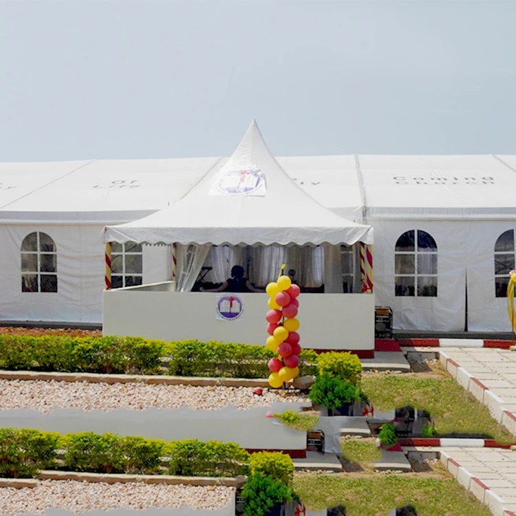 Marquee Temporary Hexagon Glasswall Party Tent China Manufacture