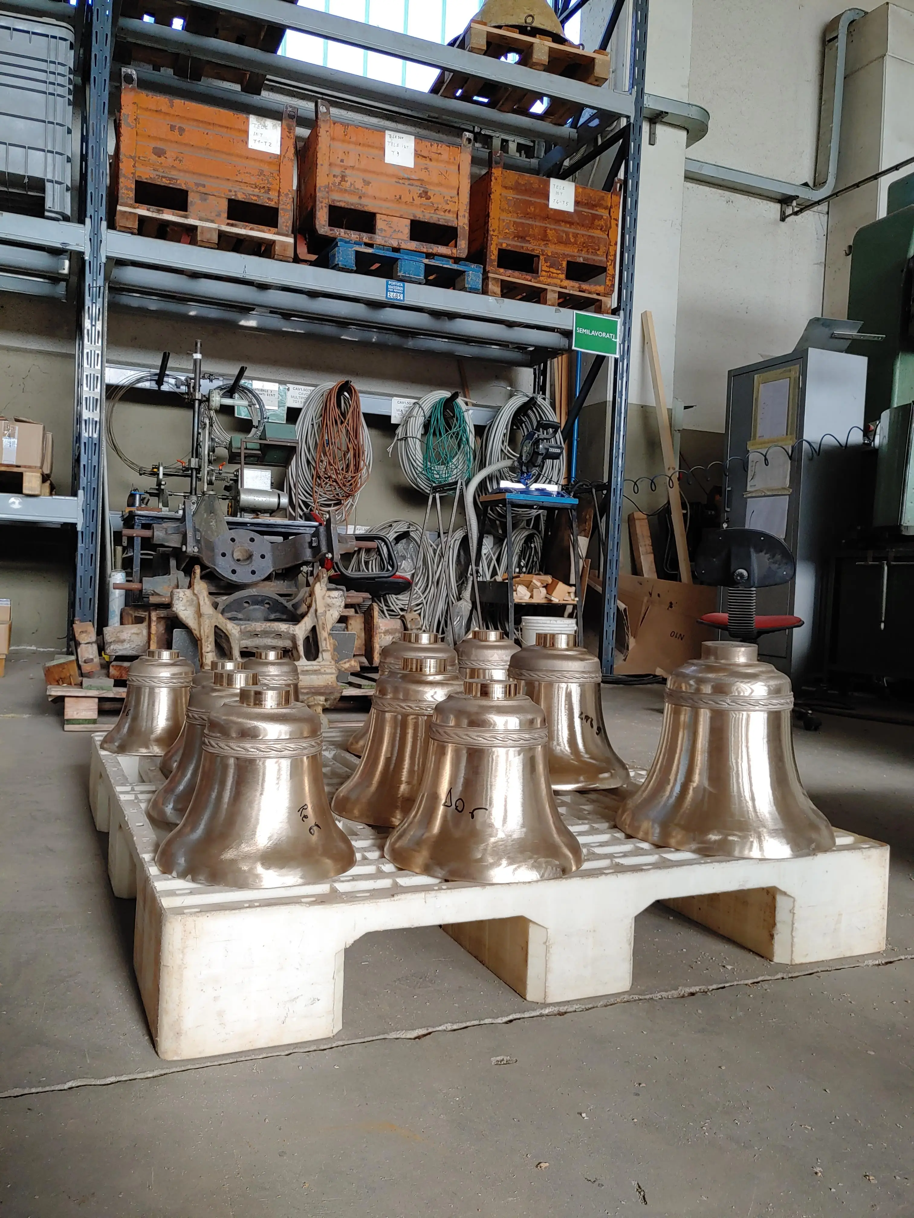 Made In Italy Carillon Bells in Bronze without head for Carillon Bell Tower