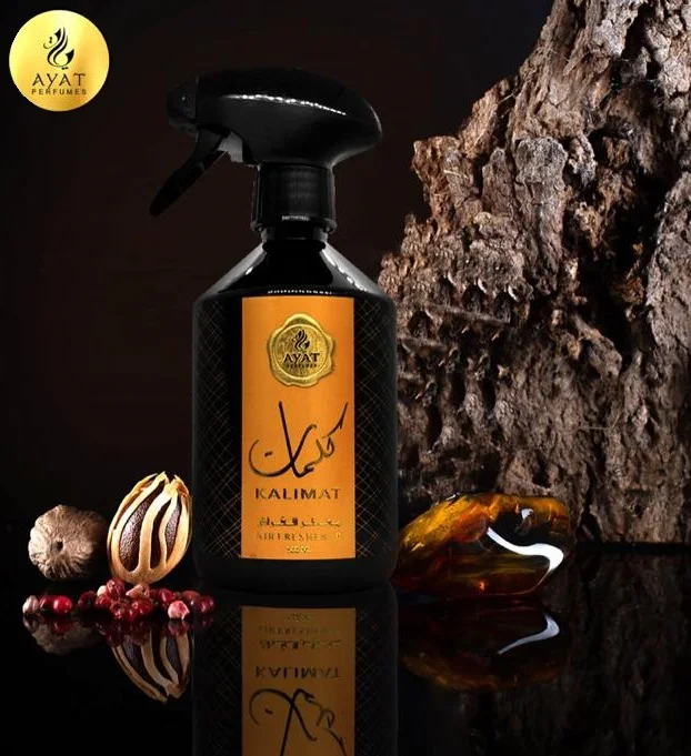 Room Perfume KALIMAT 500ml by Ayat Perfumes Room refresher Spray Scented Mist For Home, Car, Interior